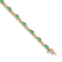 14k Yellow Gold and 14k White Gold with Rhodium Over 14k Yellow Gold
Diamond and Emerald Bracelet