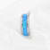 QUASAR Tungsten Wedding Band with Blue Green Opal Inlay 8mm