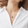 Lab Created Blue Sapphire and White Diamond 10k White Gold Pendant With
Chain 4.32ctw