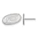 Rhodium Over Sterling Silver NHL Carolina Hurricanes LogoArt Extra Small
Post Earrings
