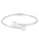 8.5-9mm White Cultured Freshwater Pearl Silver  Bracelet