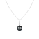 Cultured Tahitian Pearl 10mm Diamond Pendant in 14k White Gold