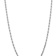 Rhodium Over 14k White Gold 4.5mm Solid Diamond-Cut Quadruple Rope Chain