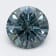 1.34ct Deep Blue Round Lab-Grown Diamond VS2 Clarity IGI Certified