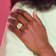 10K Yellow Gold Men's Cubic Zirconia Ring