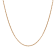 18K Yellow Gold Plated Sterling Silver 1.46 mm Adjustable Rope Chain
22" Necklace