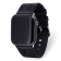 Gametime MLB Baltimore Orioles Black Leather Apple Watch Band (42/44mm
M/L). Watch not included.