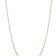 14k Yellow Gold 1.4mm Solid Diamond-Cut Round Open Link Cable 14 Inch Chain