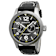 Invicta I-Force 48mm Charcoal Dial Leather Band Quartz Watch