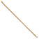 10k Yellow Gold 4.4mm Hand-polished Flat-Edged Woven Link Bracelet