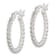 Sterling Silver Polished Beaded 2mm Hoop Earrings
