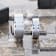 AIRES Flat Brush Finish Center Polished Edges Tungsten Carbide Ring 8mm
