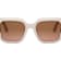 Dior Montaigne S10F Beige Pink Frame with Gold Hinges / Brown Pink
Gradient Lenses Sunglasses