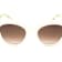Kate Spade Marigold Ivory Cat Eye Frame / Brown Lenses Sunglasses