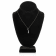 White Cubic Zirconia 14k Yellow Gold Pendant With Chain 0.50ctw