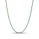 7.00ctw Emerald 14k White Gold Tennis Necklace, 17 Inches