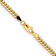14k Yellow Gold 3.5mm Solid Miami Cuban 20 Inch Chain