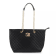 Badgley Mischka Large Quilted Tote in Black.