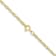 14k Yellow Gold 1.35mm Solid Cable 22 Inch Chain