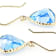 Swiss Blue Topaz 14k Yellow Gold Dangle Earrings 10.00ctw
