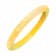Acrylic Rave Slip On Bangle Bracelet in Yellow