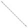 Rhodium Over 14k White Gold Diamond Link Bracelet