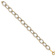 14k Two-tone Gold Fancy Oval Link Bracelet