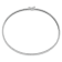 Rhodium Over 14K White Gold Textured Flexible Bangle