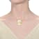 Pear Shape Freshwater Pearl Curvy Pendant Necklace In 14K Gold Over
Sterling Silver