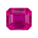 Pink Sapphire Unheated 6.01x5.2mm Emerald Cut 1.12ct