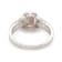1.52 Ctw Alexandrite and 0.35 Ctw White Diamond Ring in 18K WG