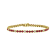 3.09ctw Ruby and Diamond Bracelet in 14k Yellow Gold