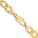 14k Yellow Gold 9mm Curb Link 18 Inch Chain