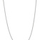 Rhodium Over 14k White Gold 2mm Solid Round Open Link Cable 24 Inch Chain
