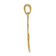 14k Yellow Gold Anchor Pendant