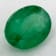 Zambian Emerald 7.88x5.9mm Oval 1.15ct