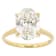Lab-Grown Diamond Oval Solitaire Ring In 14K Gold 4.00ct