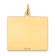 14k Yellow Gold Satin Saturday the First Day Calendar Pendant