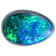 Australian Black Opal 7.0x4.5mm Pear Shape Cabochon 0.66ct