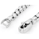 Men's Box Link Bracelet 6.5mm In Stainless Steel
