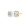 Oval Moissanite 14k Yellow Gold Over Silver Stud Earrings 3.00ctw DEW