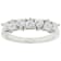 Moissanite Platineve Band Ring .98ctw DEW