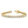 14K Yellow Gold VS/SI GH, Lab Grown Diamond Tennis Bracelet