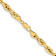 14k Yellow Gold 7mm Rope Link 22 Inch Chain
