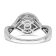 Rhodium Over 14K White Gold Eternal Promise Lab Grown Diamond Halo
Complete Ring 1.008ctw