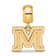 14K Yellow Gold Over Sterling Silver LogoArt Montana State University
Small Dangle Bead