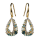Sky Blue Topaz 18k Yellow Gold Over Sterling Silver Earrings