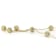 Rose A La Turca Necklace In 18K Gold Over Sterling Silver 10mm 18 Inch