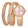Christian Van Sant Women's Naga Pink Dial, Rose Stainless Steel Watch