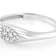 Diamond Band Ring In 10K White Gold